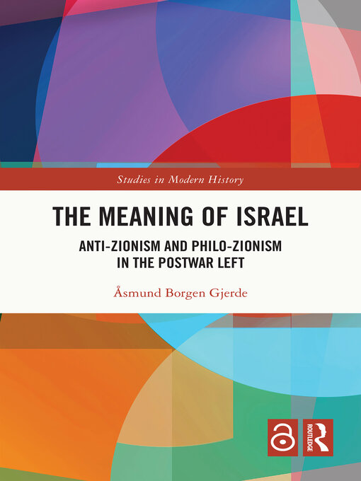 Title details for The Meaning of Israel by Åsmund Borgen Gjerde - Available